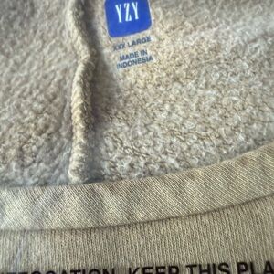 Yeezy Crewneck Sweater in Bronze
